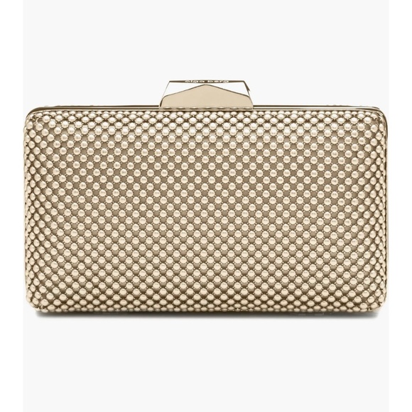 Olga Berg Handbags - Olga Berg Natasha Mesh Clutch
